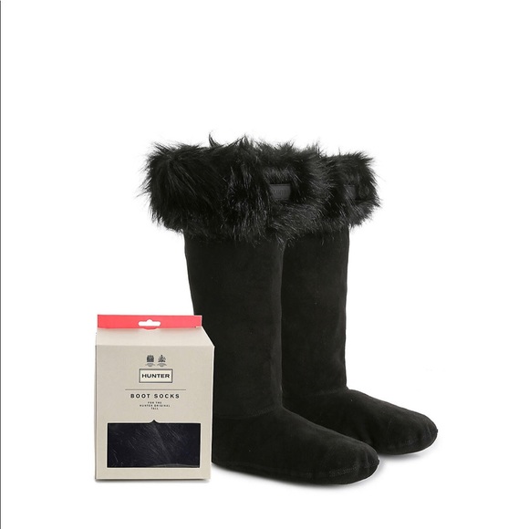 Hunter Shoes - Hunter Boots fur socks